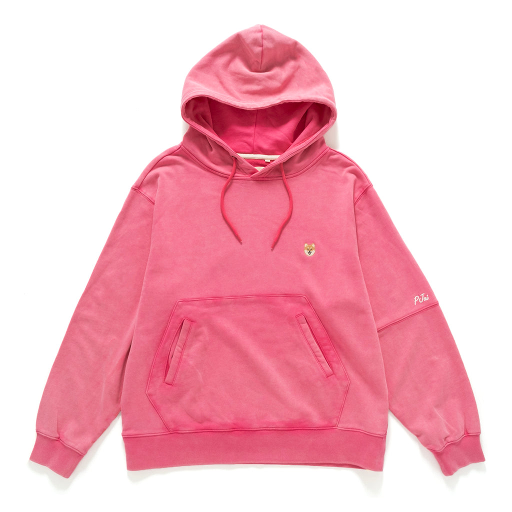 (SW475) Embroidery Wash Hoodie