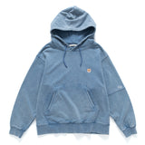 (SW475) Embroidery Wash Hoodie