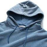 (SW475) Embroidery Wash Hoodie
