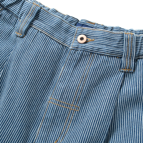 (SP434) Denim Stripes Shorts