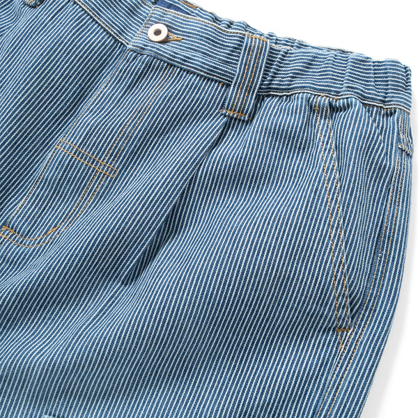 (SP434) Denim Stripes Shorts