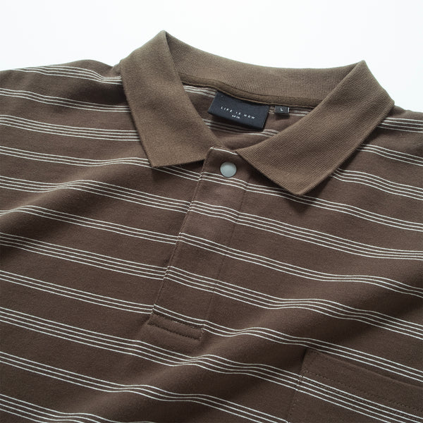 (TP1801) Big Stripes Polo