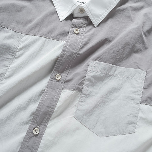 (ST505) Tech Patchwork Shirt