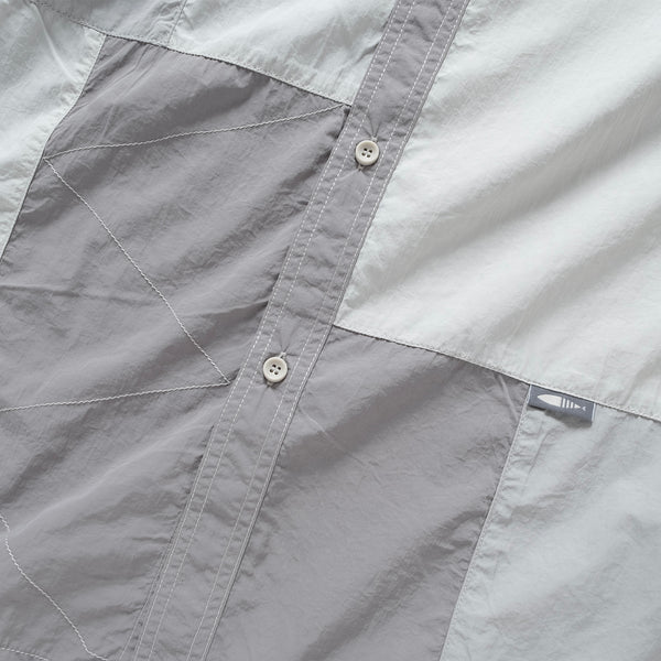 (ST505) Tech Patchwork Shirt