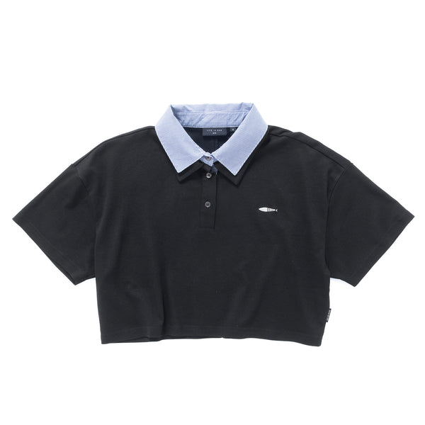 (TP1807) Cropped Polo