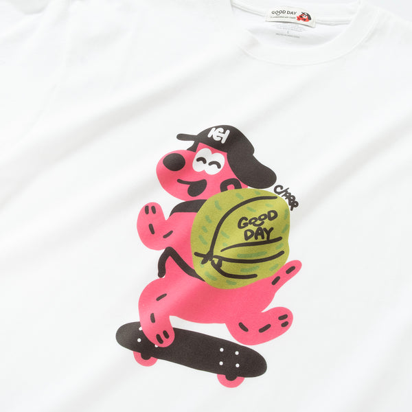 (EX684) Skater Dog 圖案 Tee