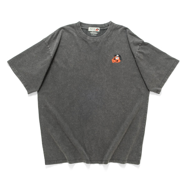 (EX683) Embroidery Washed Tee