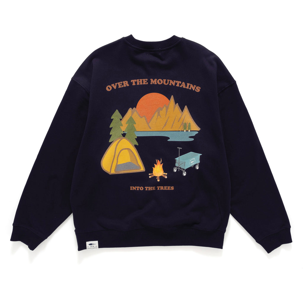 (ZW453) Outdoor Graphic Sweater