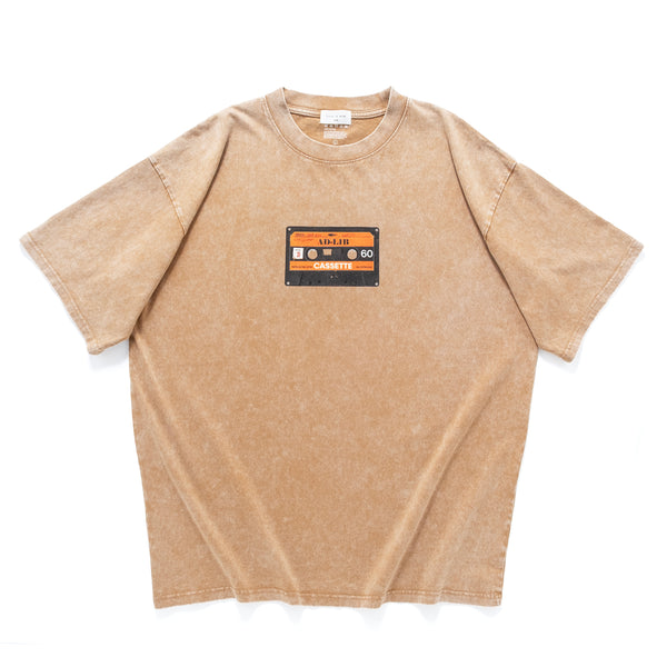 (ZT1839) Cassette Photoprint Tee
