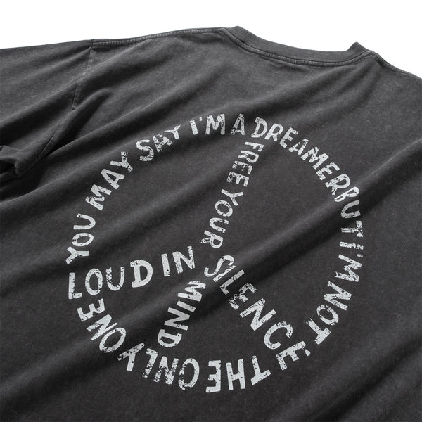 (ZT1829) Loud in Silence Graphic Tee