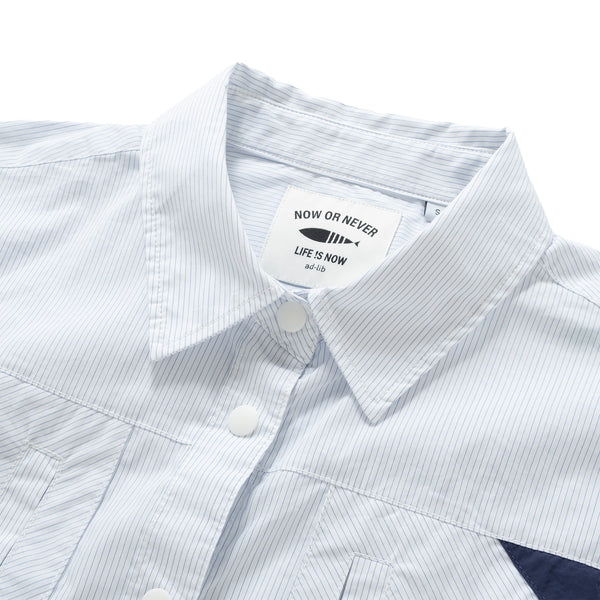 (BL010) Cropped Blouson