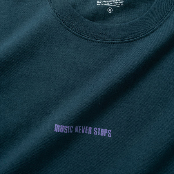 (ZT1853) Music Message Heavyweight Tee