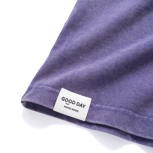 (ZT1859) Lucky Daruma Embroidery Tee