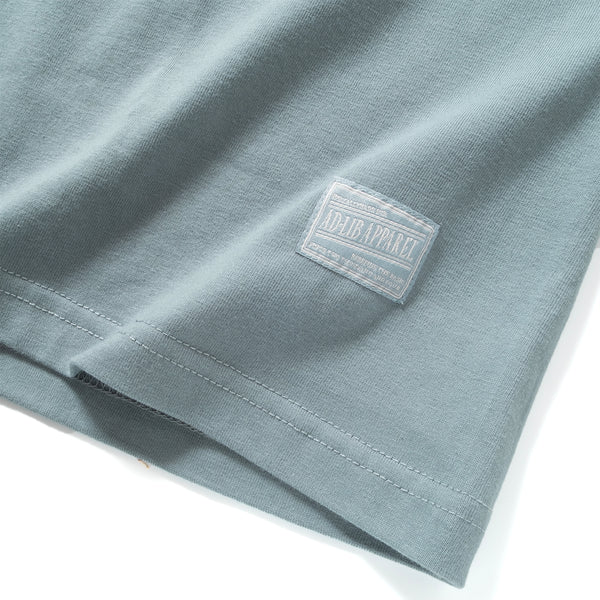 (ZT1815) Triangle Color Pixel Embroidery Tee