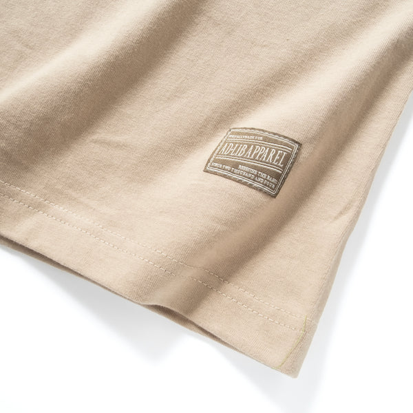 (ZT1815) Triangle Color Pixel Embroidery Tee