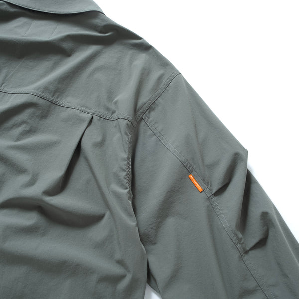 (JK432) Cool Touch Shirt Jacket