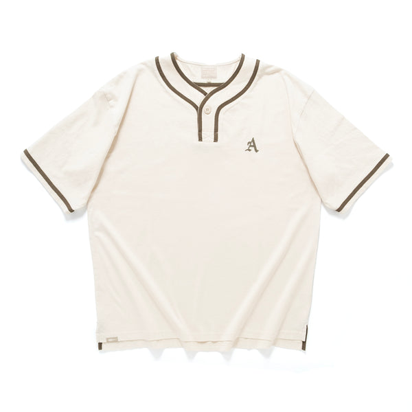 (TP1796) Baseball Collar Tee