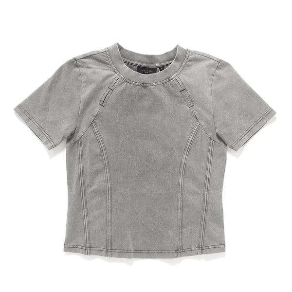 (TP1819) Washed Ripped Tee
