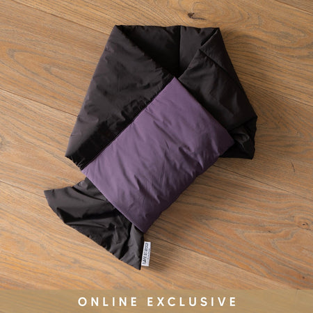 (YA482) Packable Camping Quilted Cape