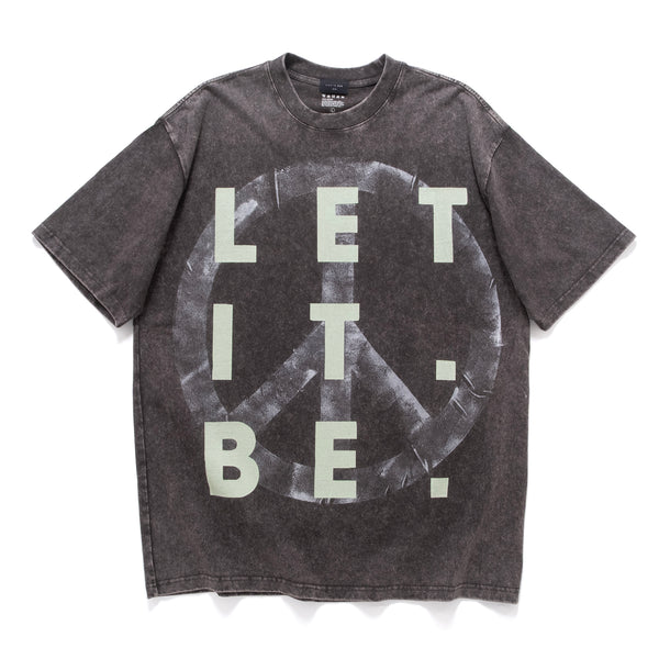 (ZT1875) LET IT BE Message Tee