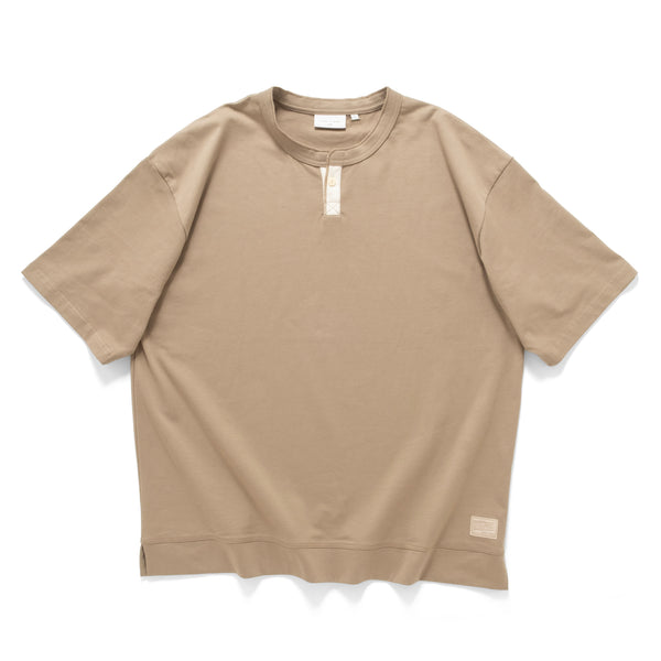 (TP1837) Henley Neck Tee