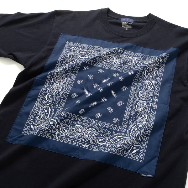 (ZT1854) Bandana Patch Tee