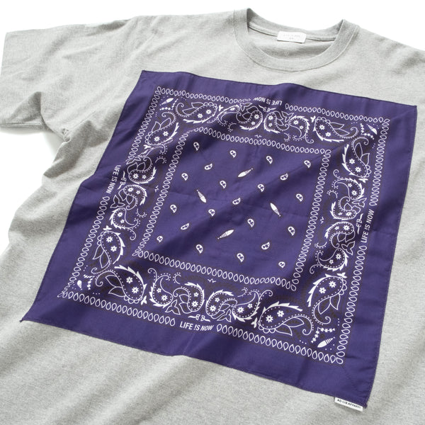 (ZT1854) Bandana Patch Tee