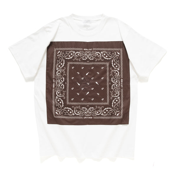(ZT1854) Bandana Patch Tee