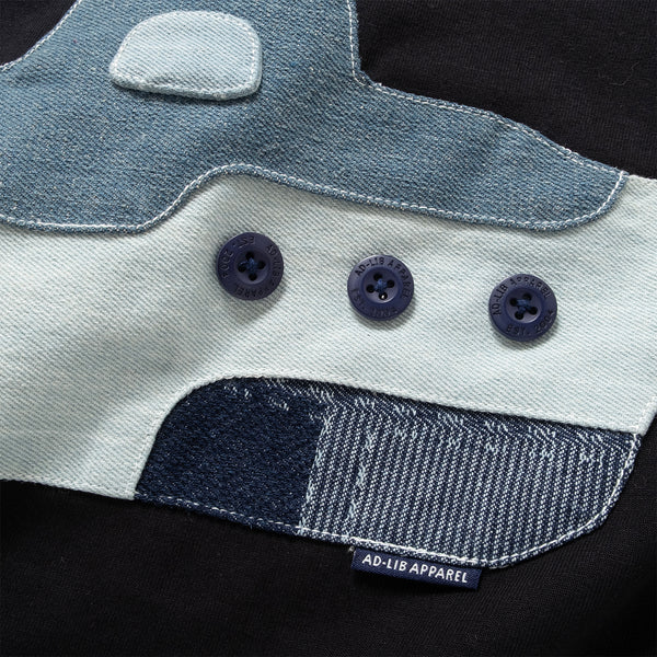 (YT1869) Submarine Patch Tee