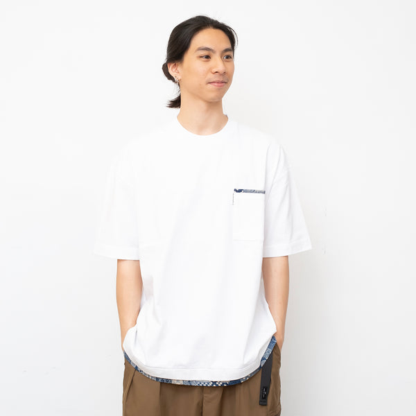 (ZT1862) Pattern Layer Tee