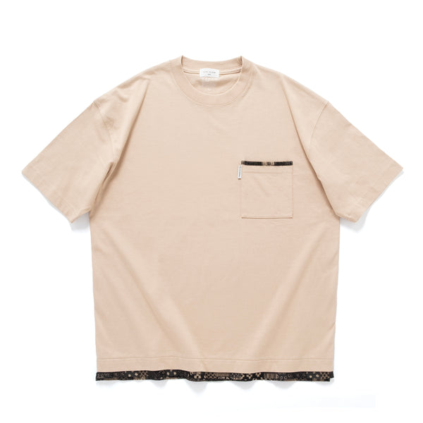 (ZT1862) Pattern Layer Tee