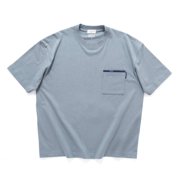 (ZT1881) UFO Patchwork Pocket Tee