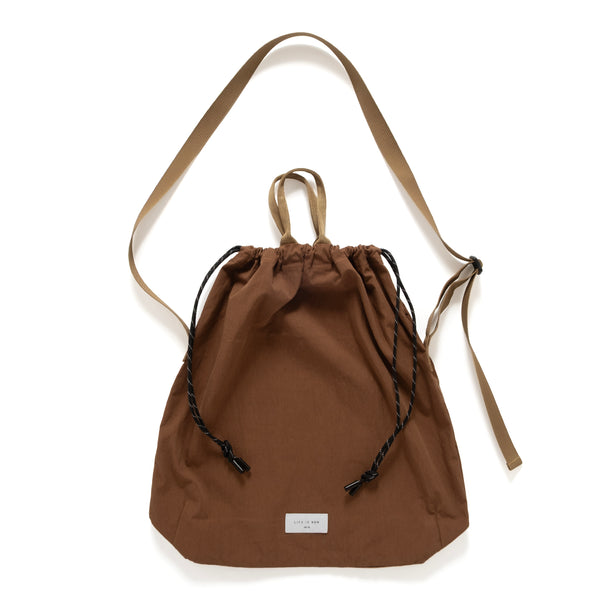 (BA572) 2 Ways Drawstring Bag