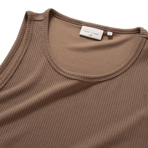 (VT1870) Elastic Tank Top