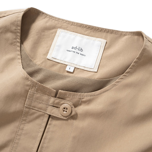 (JK392) 工裝背心外套