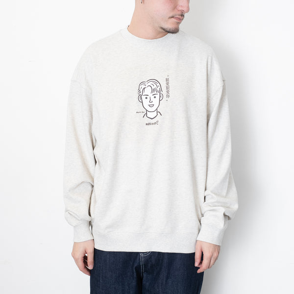 (EX443) Mark Gor Graphic Sweater