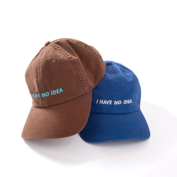 (ZC292) I Have No Idea Embroidery Cap