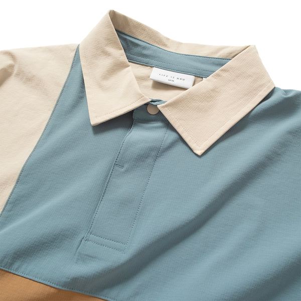 (TP1848) Patchwork Polo