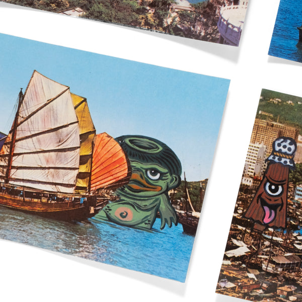 (EX568) Postcards Set (4 postcards)