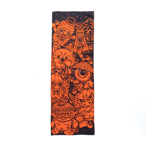 (EX564) Characters Graphic Tenugui