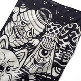 (EX564) Characters Graphic Tenugui