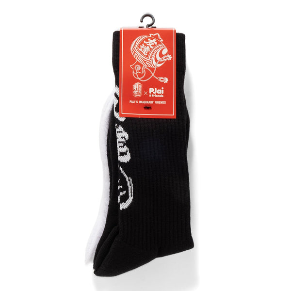 (EX569) Graphic Socks Set (2 pairs)