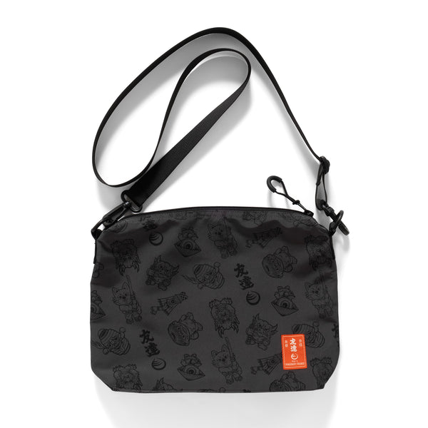 (EX591) Characters Graphic Small Shoulder Bag