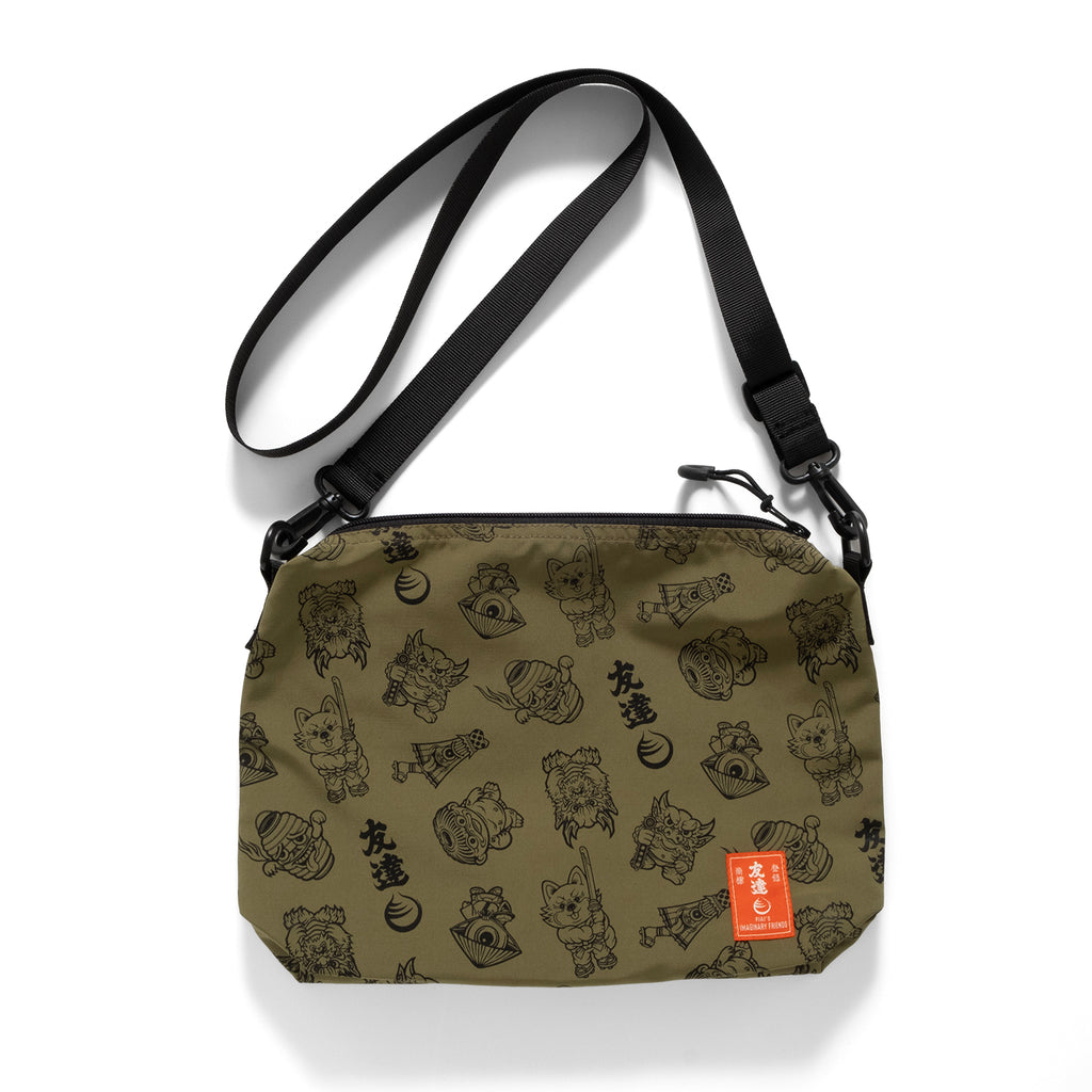 (EX591) Characters Graphic Small Shoulder Bag