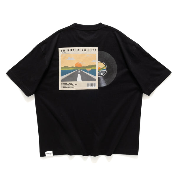 (ZT1375) Vinyl Cover Graphic Pocket Tee
