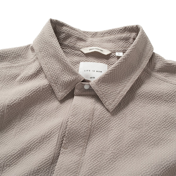 (ST444) 2 Ways Cool Touch Seersucker Shirt