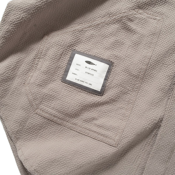 (ST444) 2 Ways Cool Touch Seersucker Shirt