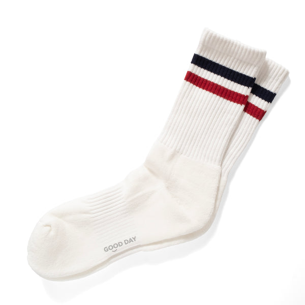 (ZA100) 2 Stripe Socks