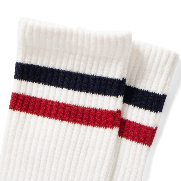(ZA100) 2 Stripe Socks