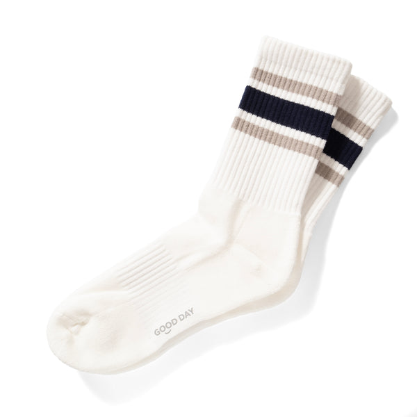 (ZA101) Triple Stripe Socks